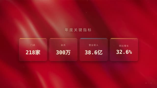 政务汇报·庄重红金 效果画面 6
