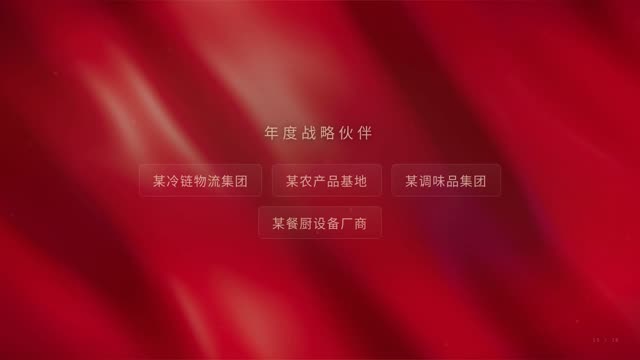 政务汇报·庄重红金 效果画面 16