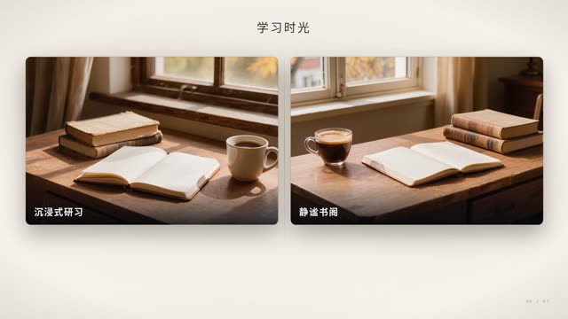 教育人文·纸感浅色 效果画面 7